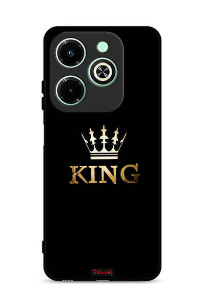 Tolwak غطاء حماية لهاتف Infinix Hot 40i 4G مقاس كينج