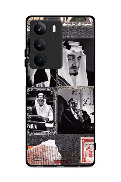 Tolwak غطاء حماية لهاتف Realme C75 4G، ملصق الملك فيصل العتيق