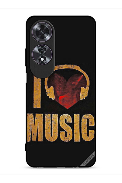 Covernex غطاء حماية لهاتف Oppo A60 - عتيق - أحب الموسيقى