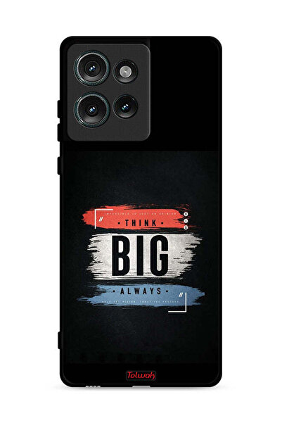 Tolwak غطاء حماية لهاتف موتورولا إيدج 50 - فكر دائمًا بشكل كبير