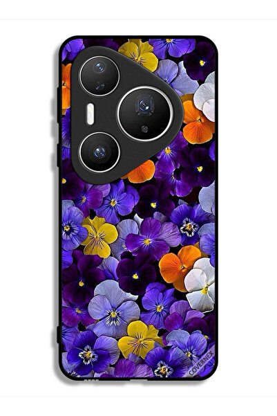 Covernex غطاء حماية لهاتف هواوي بيورا 80 برو بلس - زهور صغيرة