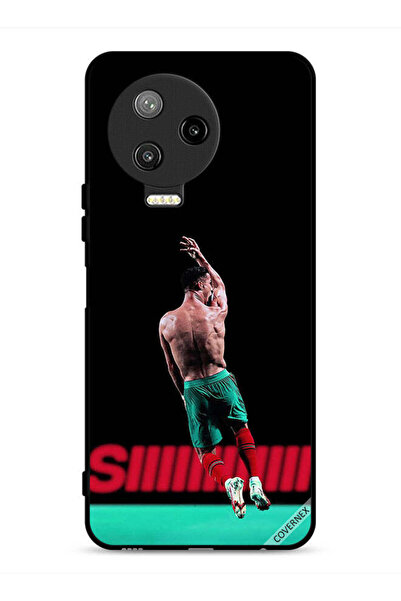 Covernex غطاء حماية لهاتف Infinix Note 12 Pro 4G رونالدو في الهواء