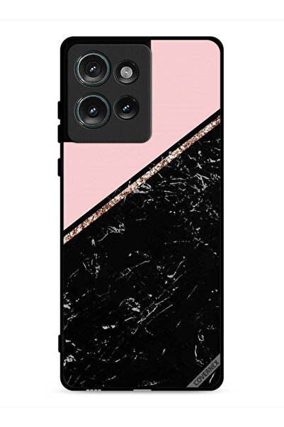 Covernex غطاء حماية لهاتف موتورولا إيدج 50 بنمط رخامي