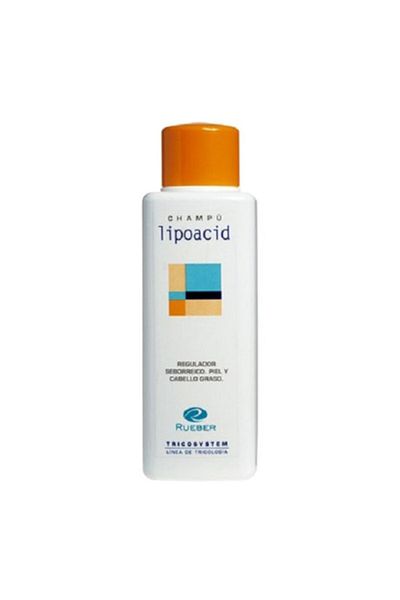 Rueber Șampon pentru exces de sebum, scalp gras Lipoacid Tricosystem 400 ml