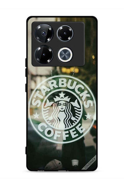 Covernex غطاء حماية لجهاز Infinix Note 40 Pro 5G - Starbucks Coffee Lover