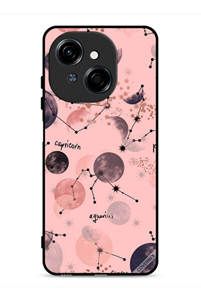 Covernex غطاء حماية لهاتف تكنو سبارك جو 1 إس 4 جي برسومات الأبراج الفلكية