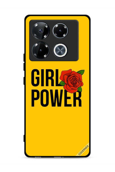 Covernex غطاء حماية لهاتف Infinix Note 40 Pro Plus 5G بتصميم Girl Power