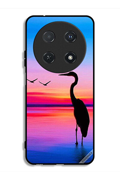 Covernex غطاء حماية لهاتف هواوي نوفا 13i بطبعة شوك وطيور
