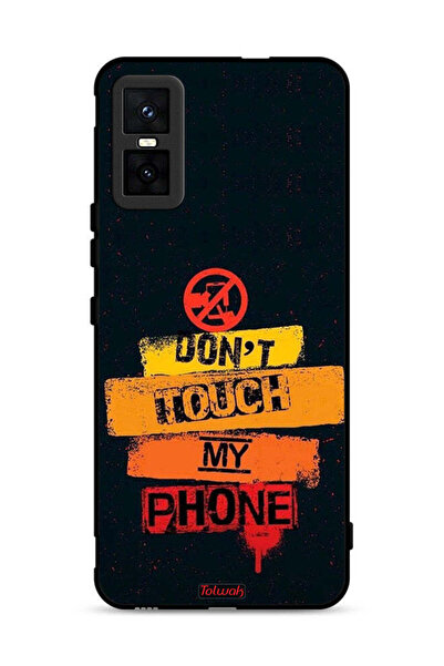 Tolwak غطاء حماية لهاتف Infinix GT 30 Pro - لا تلمس هاتفي