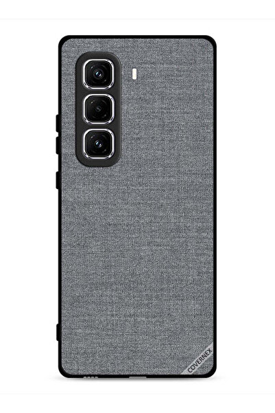 Covernex غطاء حماية من القماش بنقشة قماشية لهاتف Infinix Hot 50 Pro 4G