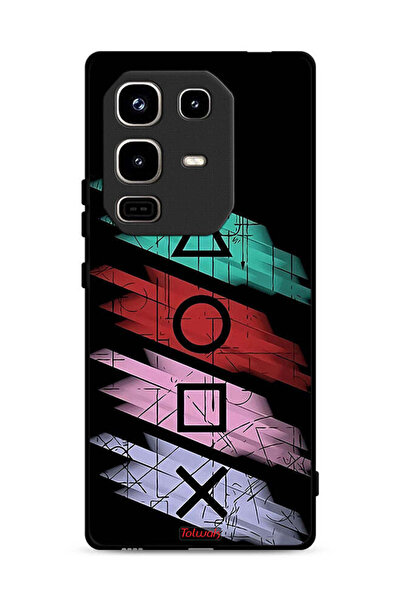 Tolwak غطاء حماية لهاتف Infinix Note 50 Pro 4G برسومات أيقونات لعبة الحبار