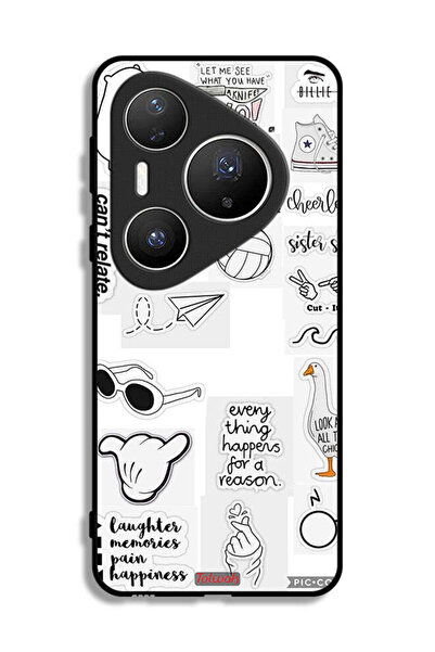 Tolwak غطاء حماية لهاتف هواوي بيورا 80 برو لا يمكن ربطه