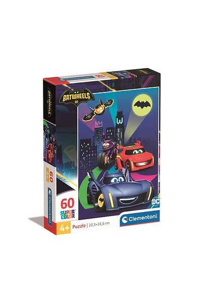 Batman Batwheels Clementoni Puzzle 60 pieces