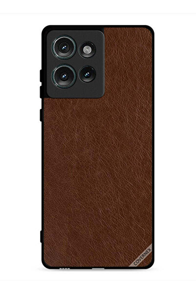 Covernex غطاء حماية جلدي بنمط لهاتف موتورولا إيدج 50