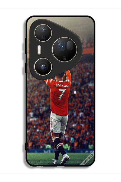 Covernex غطاء حماية فائق لهاتف هواوي بيورا 80، صورة كريستيانو رونالدو CR7