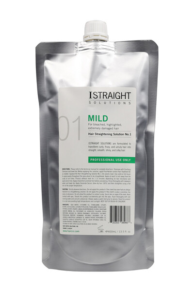 Istraight Cremă de îndreptare permanentă pentru păr vopsit 400 ml