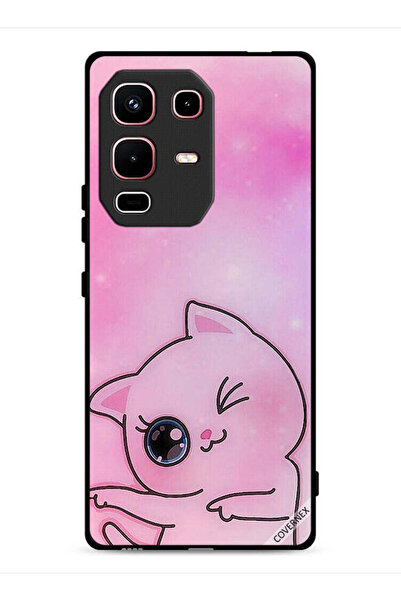 Covernex غطاء حماية لهاتف Infinix Note 50s بتصميم قطة Go This Way