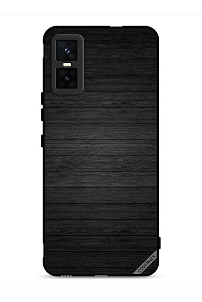 Covernex غطاء حماية لجهاز Infinix GT 30 Pro بنمط خشبي داكن