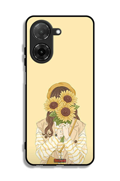 Tolwak غطاء حماية لهاتف Xiaomi Redmi A5 4G مع وجه مخفي وزهور عباد الشمس