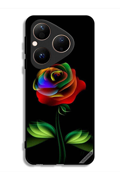 Covernex غطاء حماية لهاتف هواوي بيورا 80 بلون قوس قزح وردي