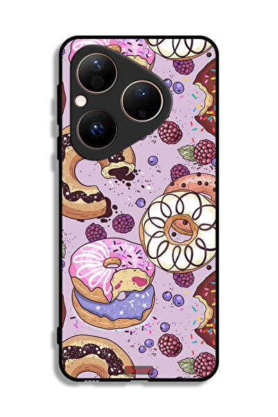 Tolwak غطاء حماية لهاتف هواوي بيورا 80 برسومات دوناتس