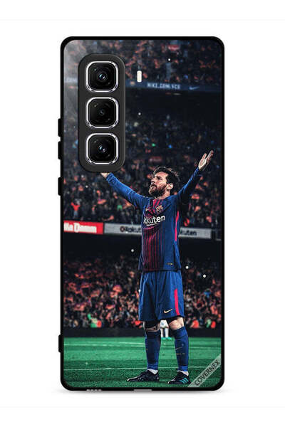 Covernex غطاء حماية لهاتف Infinix Hot 50 Pro 4G بطبعة ليونيل ميسي