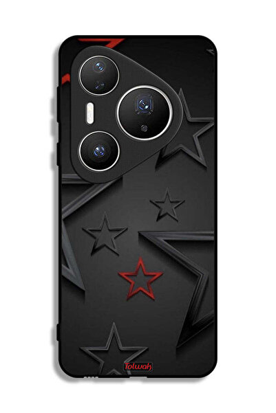 Tolwak غطاء حماية لهاتف هواوي بيورا 80 برو بلس بنقشة نجوم