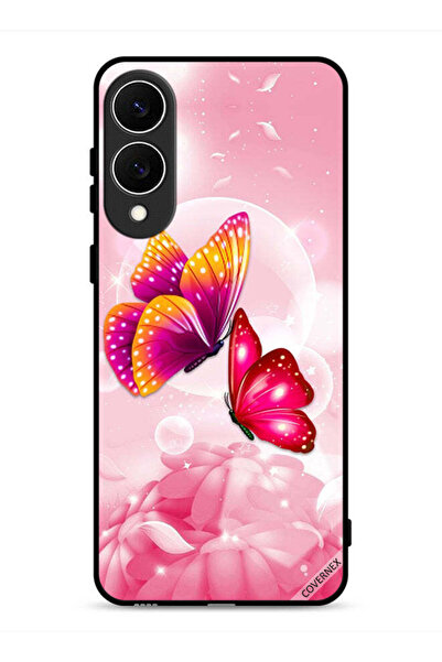Covernex غطاء حماية لهاتف سامسونج جالكسي S25 إيدج بنقشة فراشات لطيفة