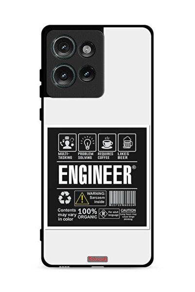 Tolwak غطاء حماية وملصق مهندس لهاتف موتورولا إيدج 50