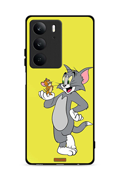 Tolwak غطاء حماية لهاتف Realme C75 4G بتصميم توم وجيري