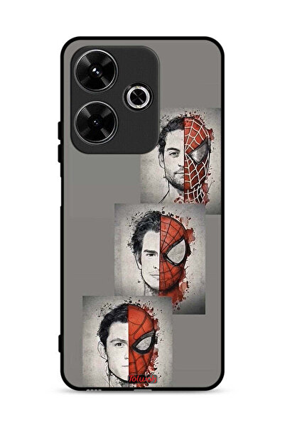 Tolwak غطاء حماية لهاتف شاومي ريدمي 13 4G برسومات سبايدر مان