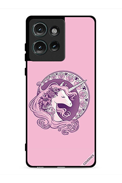 Covernex غطاء حماية لهاتف موتورولا إيدج 50 برسومات يونيكورن