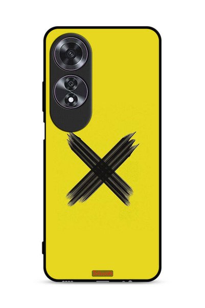 Tolwak غطاء حماية لهاتف Oppo A60 بنمط X