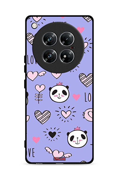 Tolwak غطاء حماية لهاتف Infinix Zero 40 بطبعة Love And Panda Doodle