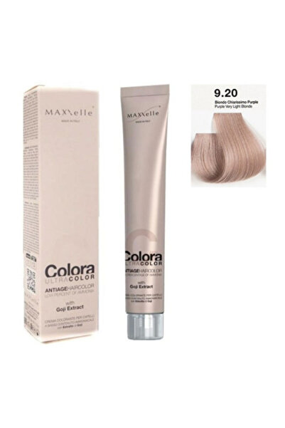Maxxelle Blond Foarte Deschis Purpuriu 9.20 Vopsea Colora cu extract de Goji - 100 ML