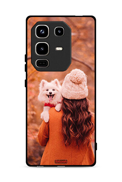 Tolwak غطاء حماية لهاتف Infinix Note 50 Pro 4G يحمل جروًا