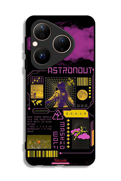 Tolwak Huawei Pura 80 Protective Case Cover Astronaut Sticker