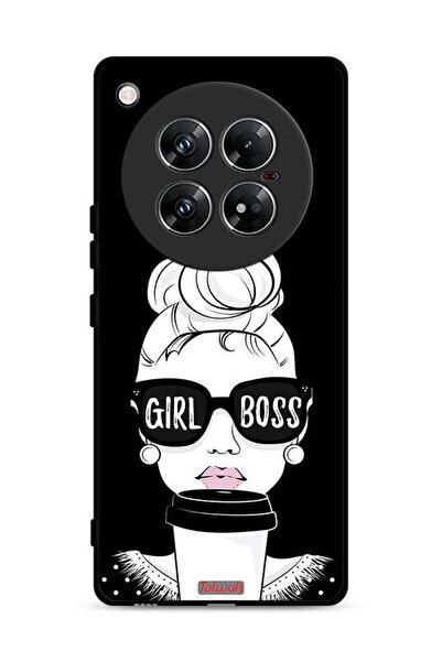Tolwak غطاء حماية لهاتف Infinix Zero 40 بتصميم Girl Boss