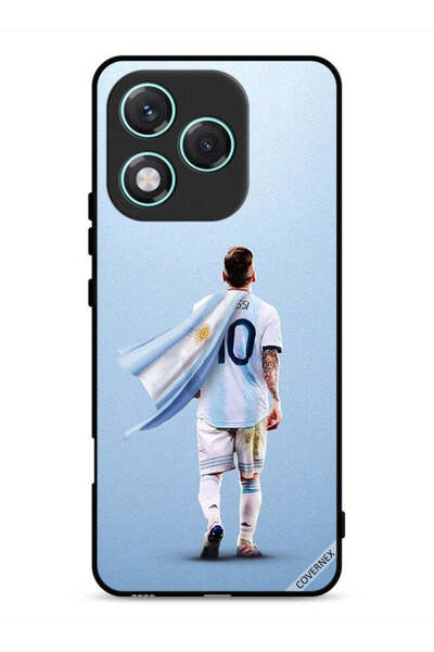 Covernex غطاء حماية لهاتف Honor 400 Lite بطبعة ليو ميسي سوبر مان