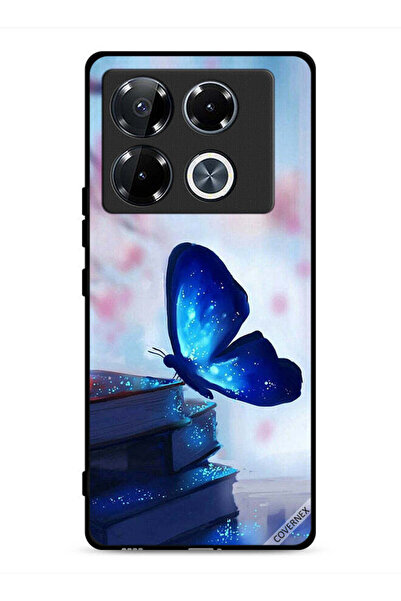 Covernex غطاء حماية لهاتف Infinix Note 40 Pro Plus 5G بتصميم فراشة جالسة على ...