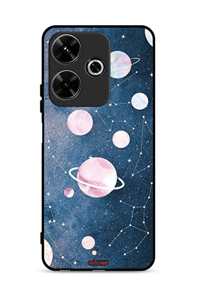 Tolwak Xiaomi Redmi 13 4G Protective Case Cover Space Art