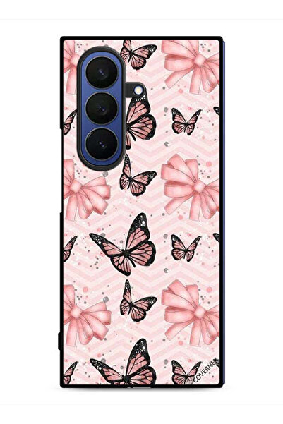 Covernex غطاء حماية لهاتف Samsung Galaxy Z Fold7 بخلفية فراشات