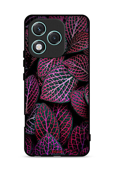 Tolwak غطاء حماية لهاتف Honor 400 Lite بنقشة أوراق سالجا