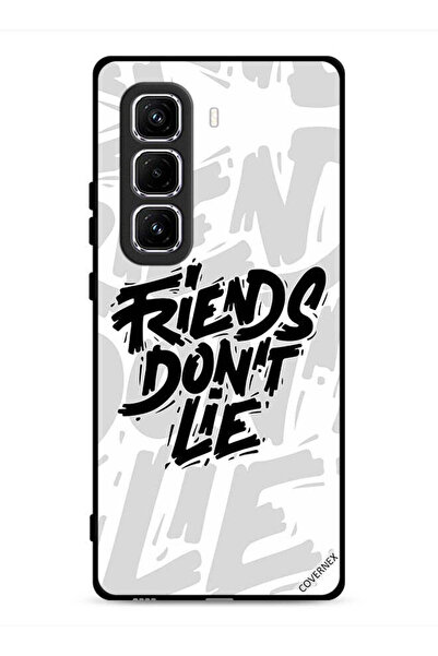 Covernex غطاء حماية لهاتف Infinix Hot 50 Pro 4G بتصميم الخط العربي "الأصدقاء ...