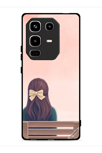 Covernex غطاء حماية لهاتف Infinix Note 50 Pro 4G بطبعة فتاة لطيفة