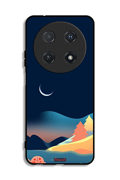 Tolwak Huawei nova 13i Protective Case Cover Moon Abstract Drawing Art