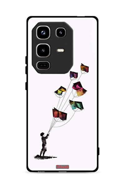 Tolwak غطاء حماية لهاتف Infinix Note 50 Pro 4G بتصميم طائرات ورقية