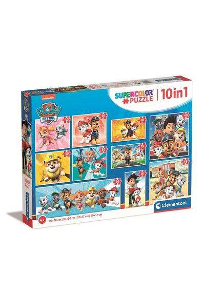 PATRULA CATELUSILOR Пес Патрул Пъзел за всички Clementoni 10 в 1