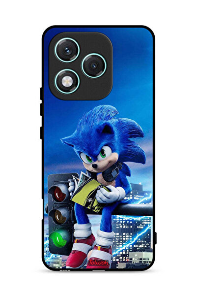 Tolwak غطاء حماية لهاتف Honor 400 Lite بطبعة سونيك ريدينج