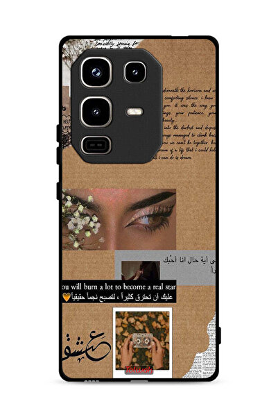 Tolwak Infinix Note 50 Pro 4G Protective Case Cover Arabic Quote You Will Bur...